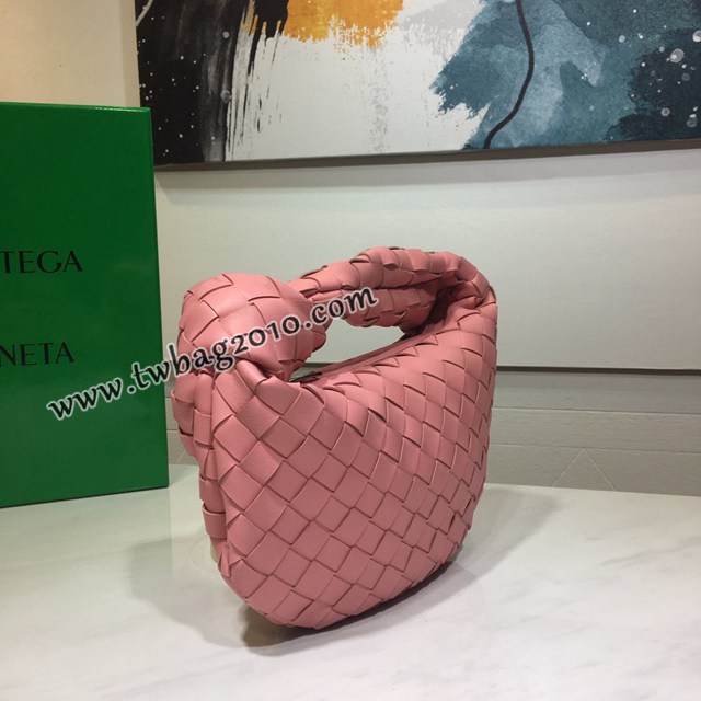 Bottega veneta高端女包 98080 寶緹嘉小號羊皮手工編織女包 BV爆款jodie新版本2代編織打結圓形hobo包  gxz1146